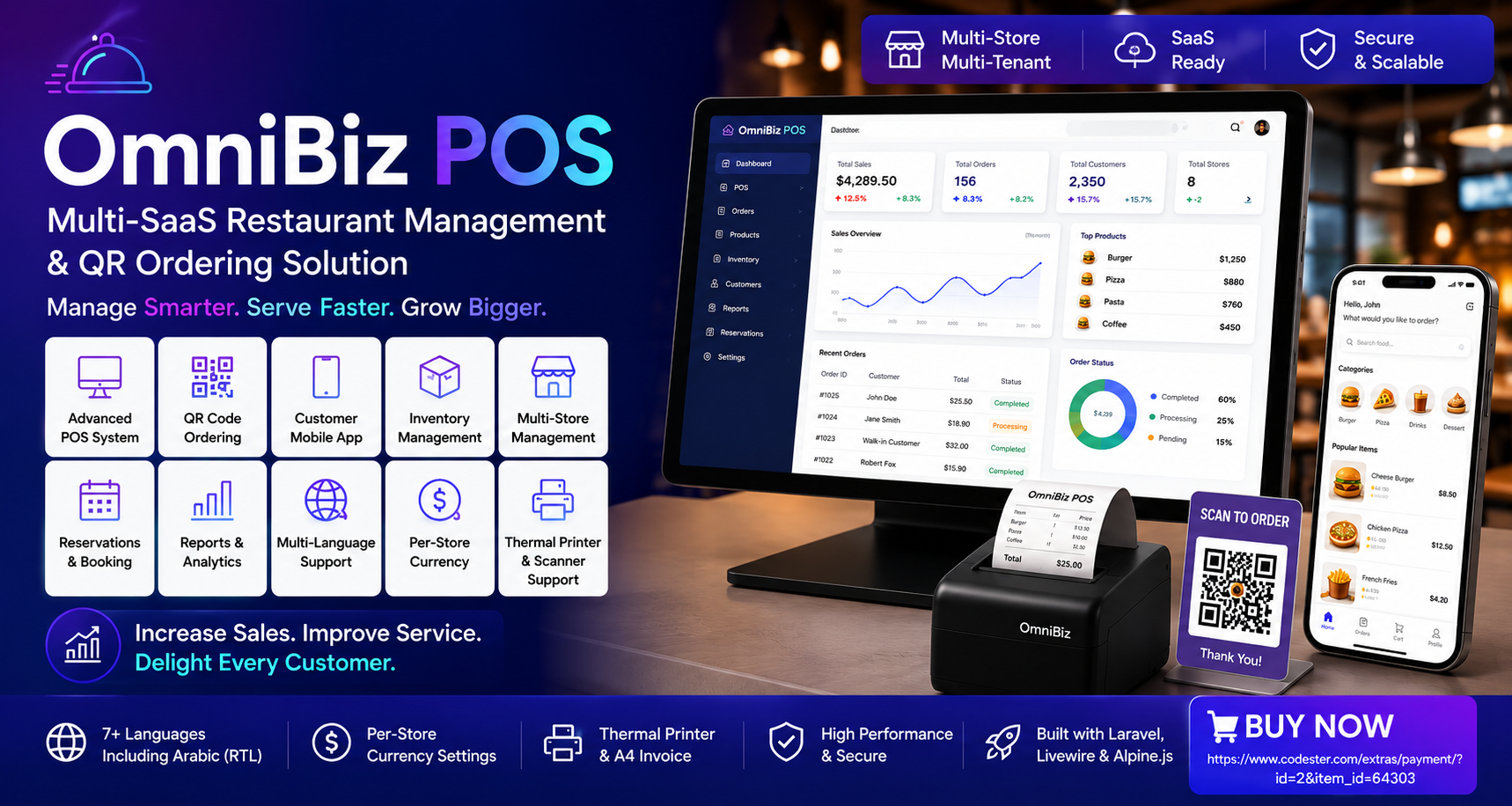 How Smart Restaurants Are Increasing Sales with QR Ordering & Modern POS Systems