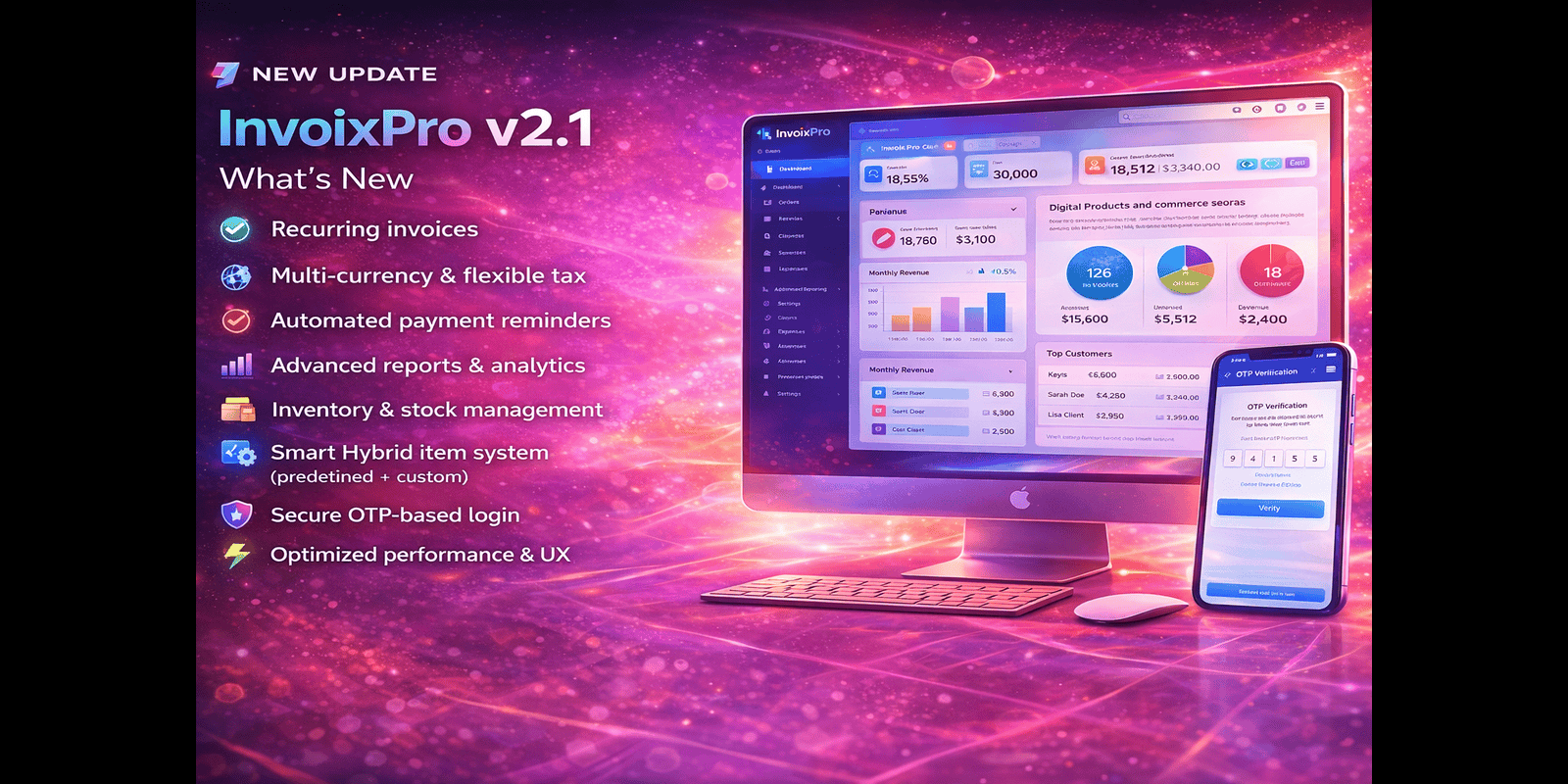 InvoixPro - Invoice And Payment System